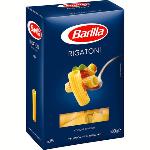 Barilla Pasta Rigatoni n. 89, 10er Pack 10x500g Original italienisch