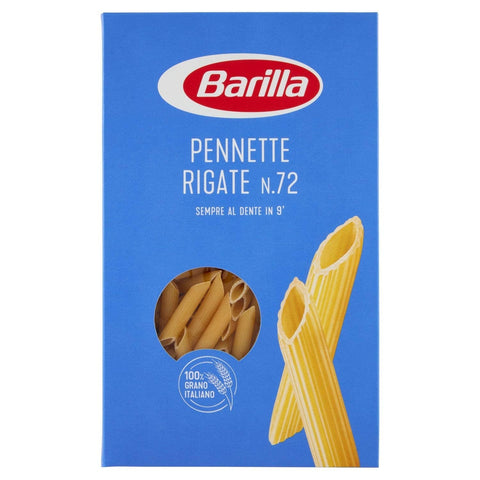 Barilla Kurze Pasta Barilla - Pennette Rigate, Cottura 10 Minuti - 6 pezzi da 500 g [3 kg] 8076802085721