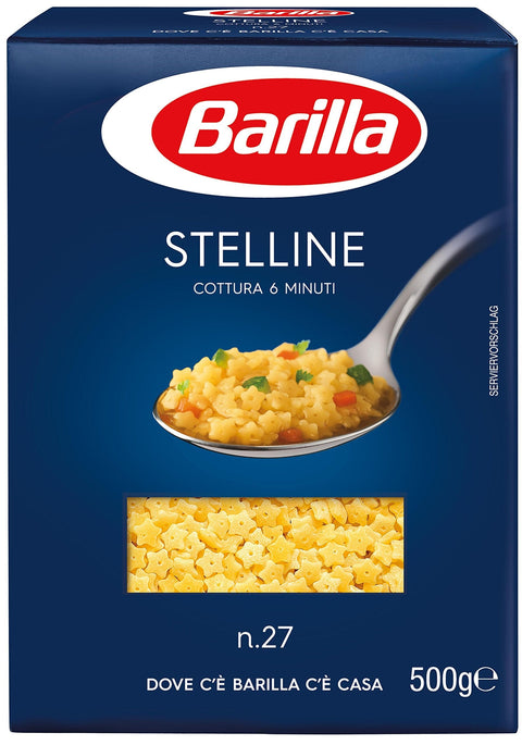 Barilla Kurze Pasta Barilla Stelline, 24er Pack (24 x 500 g) 8076809034104