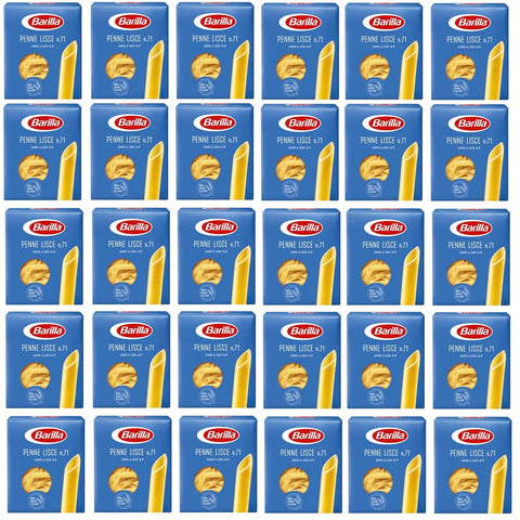 Barilla Penne Lisce Macarrones n°71 ( ) 30x500 g italienisch Original Pasta