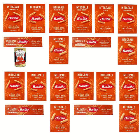 Barilla Testpaket Pasta Integrali Vollkorn italienisch Nudeln 20x 500 g pack Kurze Pasta Original