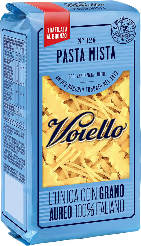 Barilla Kurze Pasta Voiello 126 Pasta Mista, 500 g, [9 Stück]