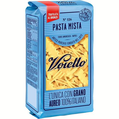 Voiello 126 Pasta Mista, 500 g, [9 Stück] Original italienisch