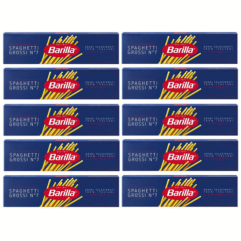 Barilla Spaghetti Grossi Nr. 7 Nudeln pack spaghetti 10x 500 g Original italienisch