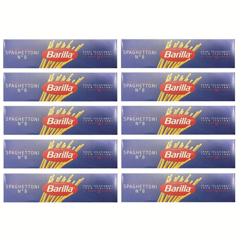 Barilla Pasta Barilla Spaghettoni Nr. 8 italienisch Nudeln pack spaghetti 500 g 10x italienisch Original
