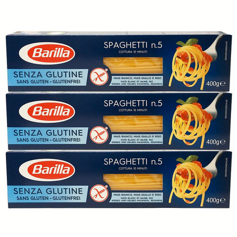 Barilla Spaghetti 400 g Senza Glutine Glutine Pasta Nudeln Gesundheitsnahrung Längliche Pasta italienisch Original