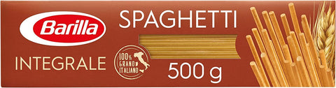 Barilla Längliche Pasta 5x Pasta Barilla spaghetti integrali Vollkorn italienisch Nudeln 500 g 8076809531160