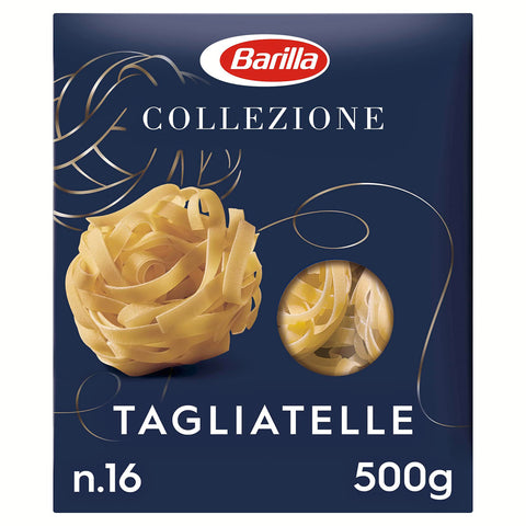 Barilla Hartweizen Pasta Collezione Tagliatelle - 4er Pack ( ) 4x500g Original italienisch