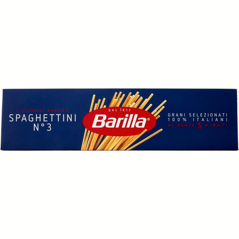 Barilla Längliche Pasta Barilla Pasta Spaghettini Nr. 3 italienisch Nudeln 500 g pack Spaghetti 20x Original italienisch 8076800195033