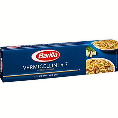 Barilla Längliche Pasta Barilla Pasta Vermicellini Nr. 7 italienisch Nudeln 500 g pack spaghetti Längliche Pasta Original 8076800195071