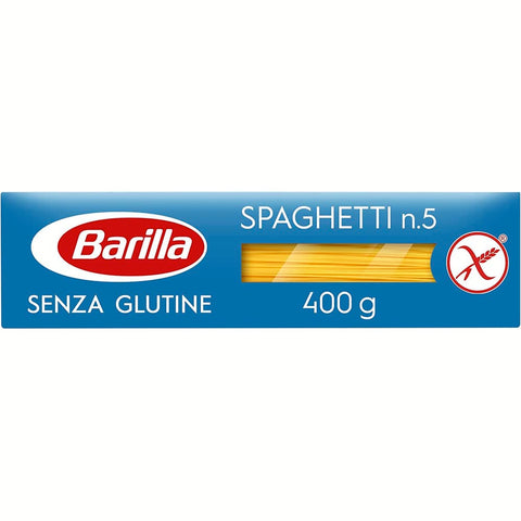 Barilla Längliche Pasta Barilla Spaghetti 400g senza Glutine Glutenfrei pasta nudeln 5x Original italienisch 8076809545440