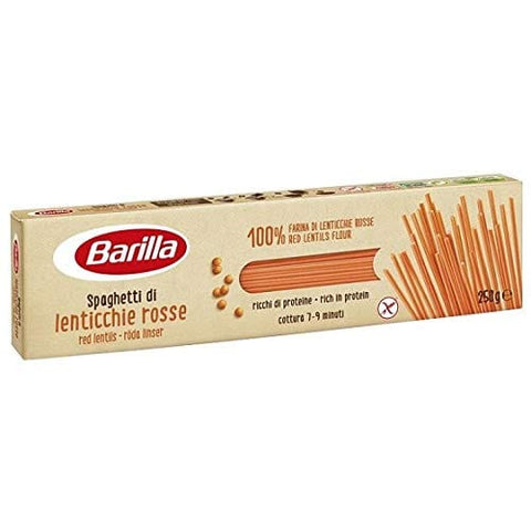 Barilla Längliche Pasta Barilla Spaghetti Lenticchie Senza Glutine Von Roten Linsen Glutenfrei 250g 8076809577014