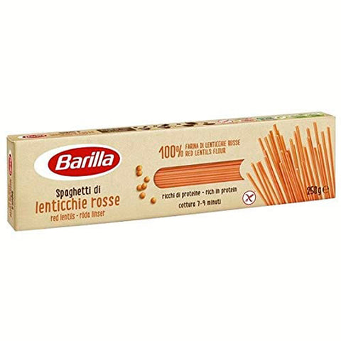 Barilla Spaghetti Lenticchie Senza Glutine Von Roten Linsen Glutenfrei 250g italienisch Original