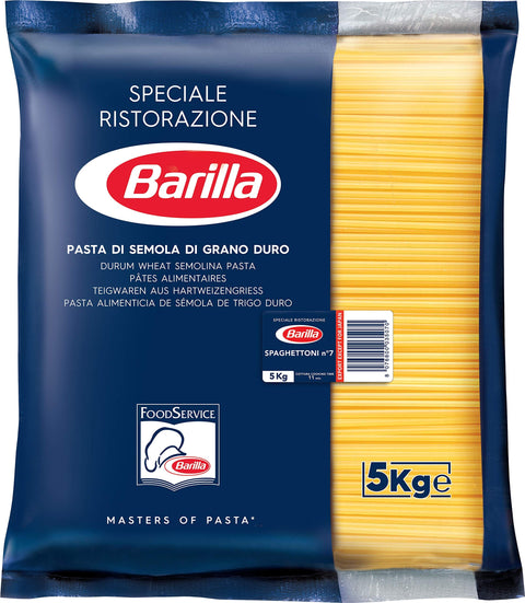 Barilla Längliche Pasta Spaghettoni 5000 g 8076800035070