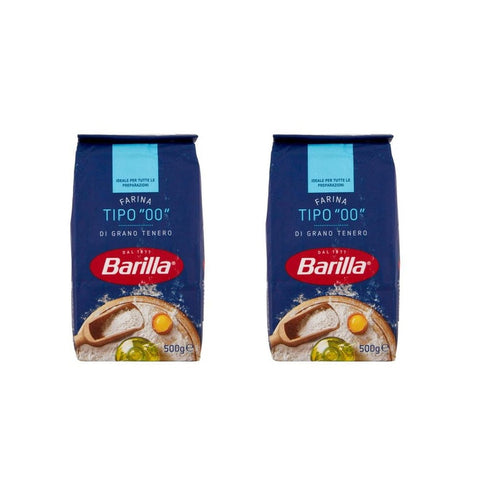 Barilla Mehl 2x MHD 01/05/2025 Barilla Farina tipo "00" Grano tenero Weichweizenmehl 500g 8076802805015