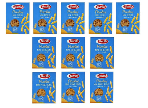 Barilla Mini Piccolini Kurze Pasta Barilla Mini Piccolini 5x Fusilli 3 x Penne 3 x Tortiglioni je 500g = 5500g 4251516804477