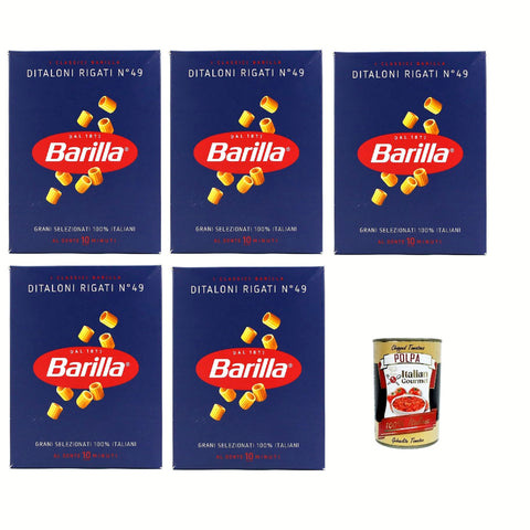 Barilla Pasta Ditaloni rigati Nr. 49 Nudeln pack 5x500g Original italienisch