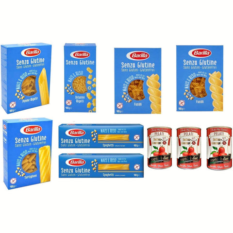 Barilla TESTPAKET senza Glutine Glutenfrei pasta nudeln 7x400g Original italienisch