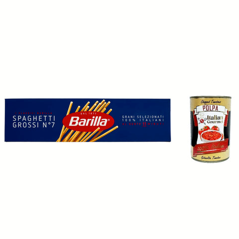 Lange Nudeln Pasta Spaghetti Grossi n.7, 100% Nudeln 5x500g Original italienisch