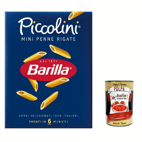 Barilla Pasta Mini Penne rigate, 100% italienisch Nudeln 500 g pack Nudeln & Pasta Original