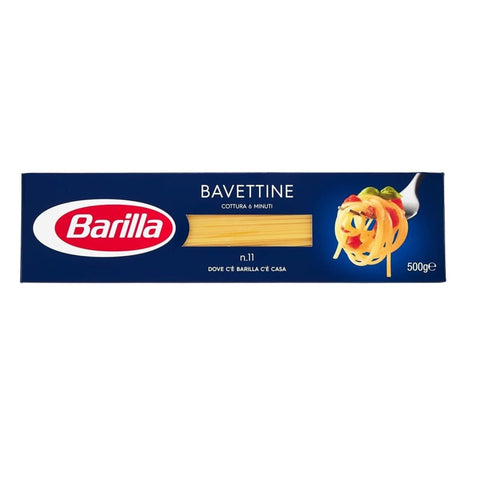 Barilla Nudeln & Pasta Barilla Pasta Barilla Bavettine Nr. 11 Nudeln pack 10x 500 g italienisch Original 8076800195118