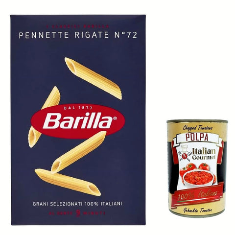 Barilla Nudeln & Pasta Barilla Pasta Pennette rigate Nr. 72, 100% italienisch Nudeln 500 g pack Nudeln & Pasta Original 8076802085721