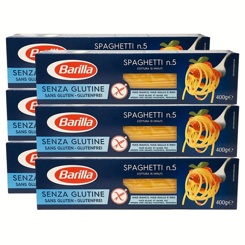 Barilla Nudeln & Pasta Barilla Spaghetti Tagliati n°38, Pasta 100% italienisch Nudeln aus Hartweizengrieß 500 g Packung Original 8076809545440