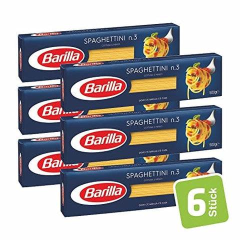 Barilla Nudeln & Pasta Barilla - Spaghettini n.3 6er Pack (6x500g)