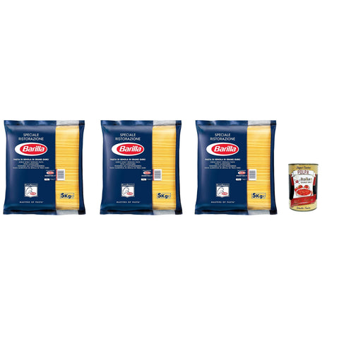 Barilla Pasta Spaghettoni Ristorante Nr. 7 Nudeln pack 3x5kg Original italienisch