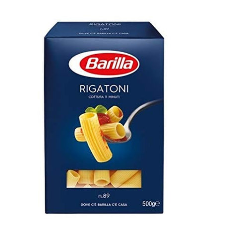 Barilla Pasta Pasta Barilla Rigatoni Nr. 89 italienisch Nudeln 500 g pack 8076802085899