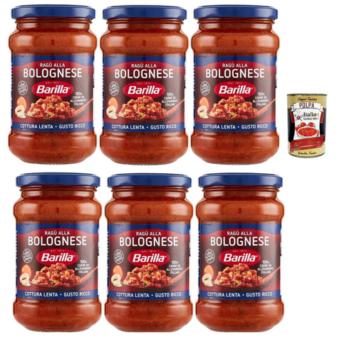 Barilla Sugo Ragù alla Bolognese, salsa 6x300g Original italienisch Sauce