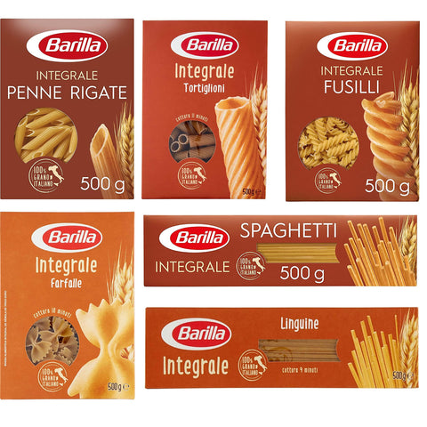 Barilla Testpaket pasta integrale Vollkorn Nudeln 6x500g Original italienisch