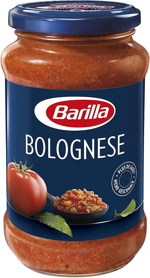 Barilla Pastasaucen 3x Barilla ragù ragu alla Bolognese tomaten sauce Rind und Schweine fleisch 400g 8076809536639