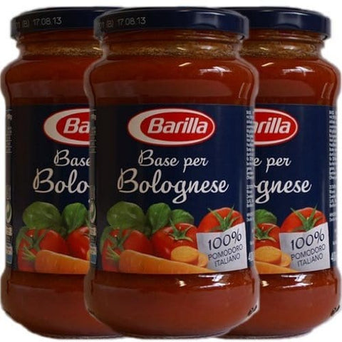 Barilla Pastasaucen 3x Barilla Sauce 'Base per Bolognese', 400 g 8076809041324
