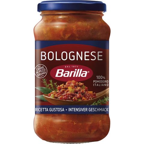 Barilla Pastasaucen Barilla Pastasauce Bolognese, 6er Pack (6 x 400g) Original italienisch 8076809036672