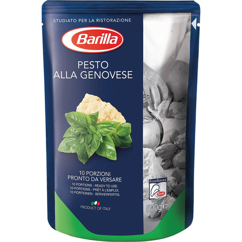 Barilla Pesto alla Genovese, 6er Pack (6 x 500 g) Pastasaucen italienisch Original
