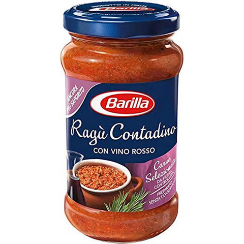 Barilla Ragù Contadino Pastasaucen tomatensauce mit Rotwein 300g aus italien Original italienisch
