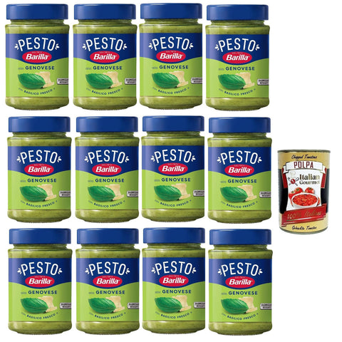 Barilla Pesto alla Genovese | Glutenfreie Italienische Pasta-Sauce mit 100% italienischem Basilikum aus nachhaltiger Landwirtschaft und Parmigiano Reggiano 190