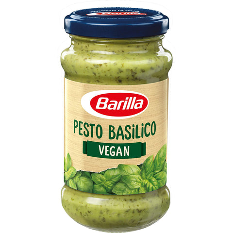 Barilla grünes Pesto Basilico vegan – Pesto 8er Pack 8x195g Original italienisch