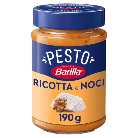 Barilla Pesto Barilla nussiges Pesto Ricotta e Noci – Pesto 12er Pack (12x190g) 8076809035156