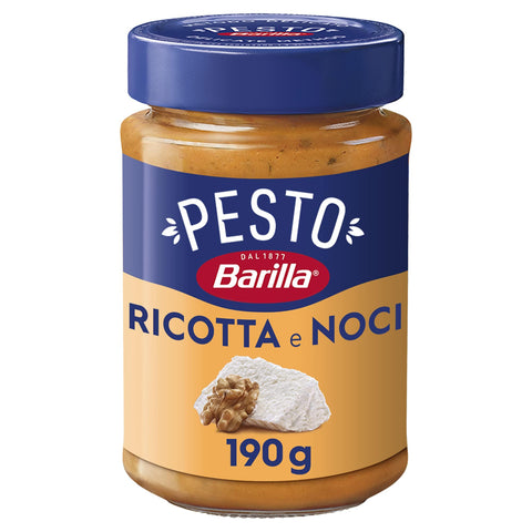 Barilla nussiges Pesto Ricotta e Noci – Pesto 12er Pack 12x190g Original italienisch