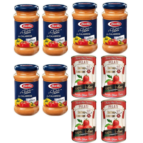 Barilla Pesto Barilla Pesti alla Calabrese pesto mit paprika und ricotta käse 190 g italienisch Original 8076809517751