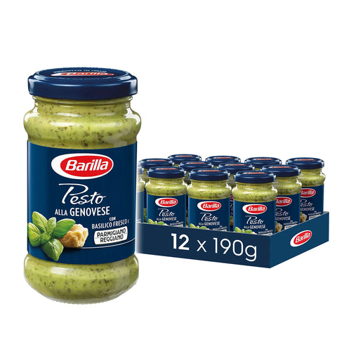 Barilla Pesto Barilla Pesto alla Genovese – 12er Pack (12 x 190g) 8076809035095
