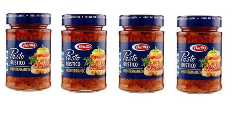 Pesto Rustico Mediterraneo 4x200g Original italienisch Pesto
