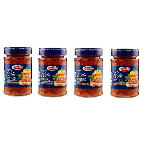 Pesto Rustico Mediterraneo 4x200g Original italienisch Pesto