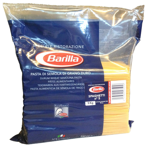 Barilla Spaghetti Nr.5 Catering - ( ) 1x5 Kg italienisch Original Pasta