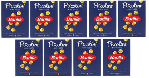 Barilla Piccolini Mini Mini-Pasta Barilla Piccolini Mini Ruote 9 x 500g = 4500g Teigwaren aus Hartweizengrieß 4251516800714