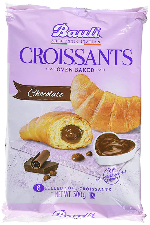 Bauli Abgepackte Gebäckstücke 12x Bauli Cornetti Croissant kekse schoko brioche kuchen kakao 6x 50g Schokolade