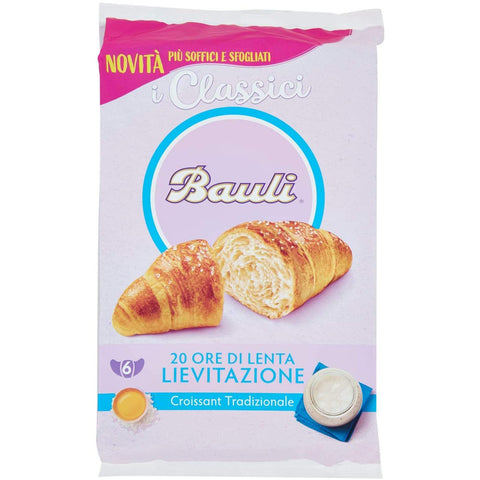 Bauli Cornetti Classici ein Croissant weiche brioche kuchen 6x40g Original italienisch Gebäck