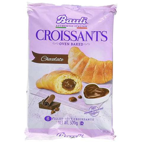 Bauli Abgepackte Gebäckstücke Bauli Cornetti Croissant kekse schoko brioche kuchen kakao 6x 50g Schokolade 12x Original italienisch
